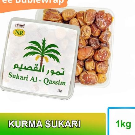 

COD[FG2]-Kurma Sukari 1Kg Elshanum Original Sukari Basah / Kurma Sukari Sukari Premium NR Al Qassim