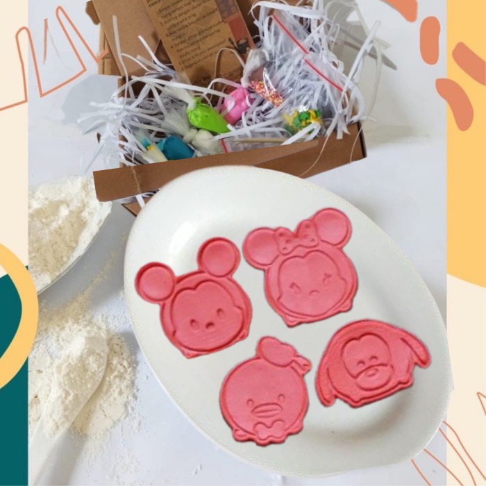

Terlaris ✨ - Diy cookies kit Tsum-tsum2 | hampers godiebag ultah | menghias cookie 2.1.23