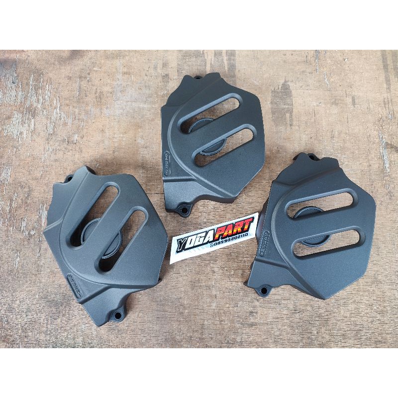 HITAM COVER TUTUP GIR GEAR GER HONDA FTR PNP GL MP TIGER