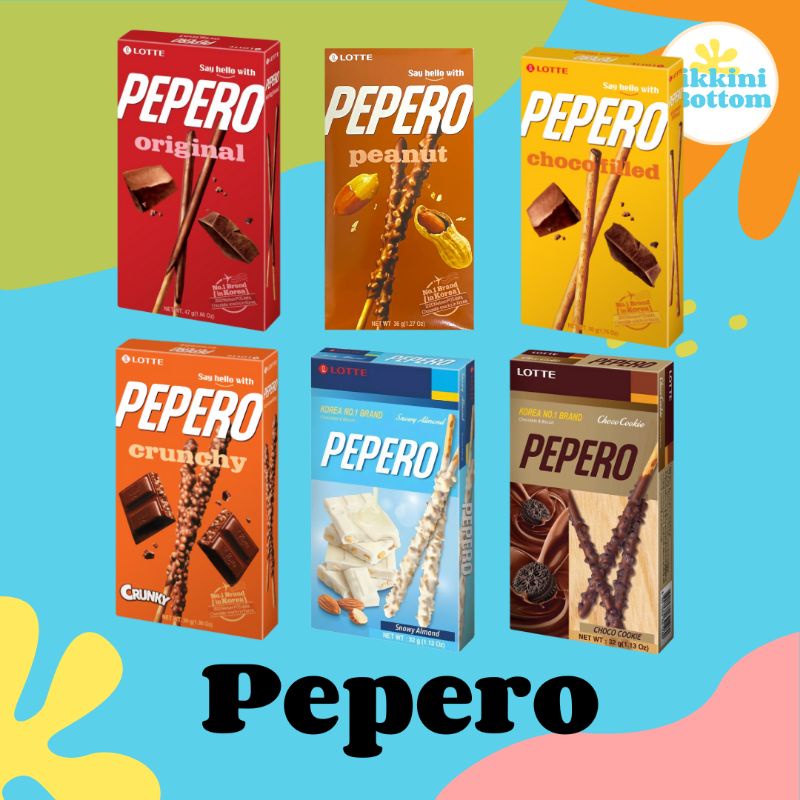 Lotte PEPERO All Varian