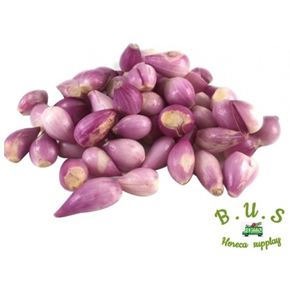 

Bawang Merah Brebes Kupas 1 Kg B.U.S