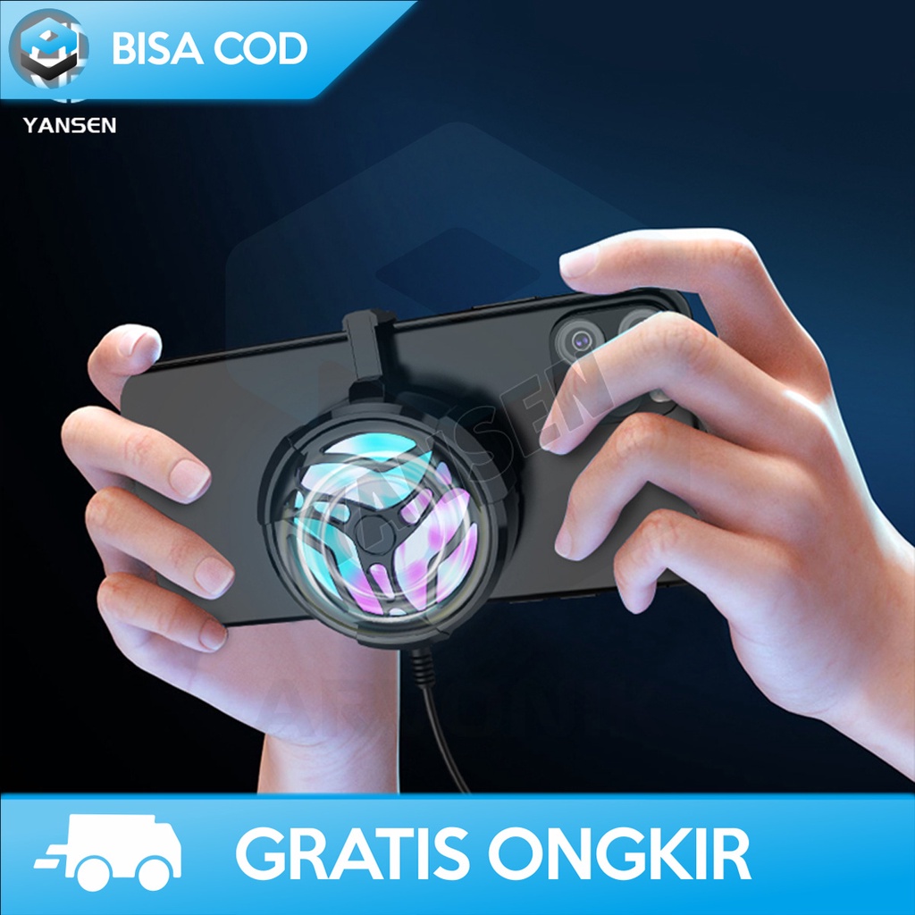 COOLING FAN HP RADIATOR PONSEL GAMING AL01 FAST COOLING HIGH QUALITY