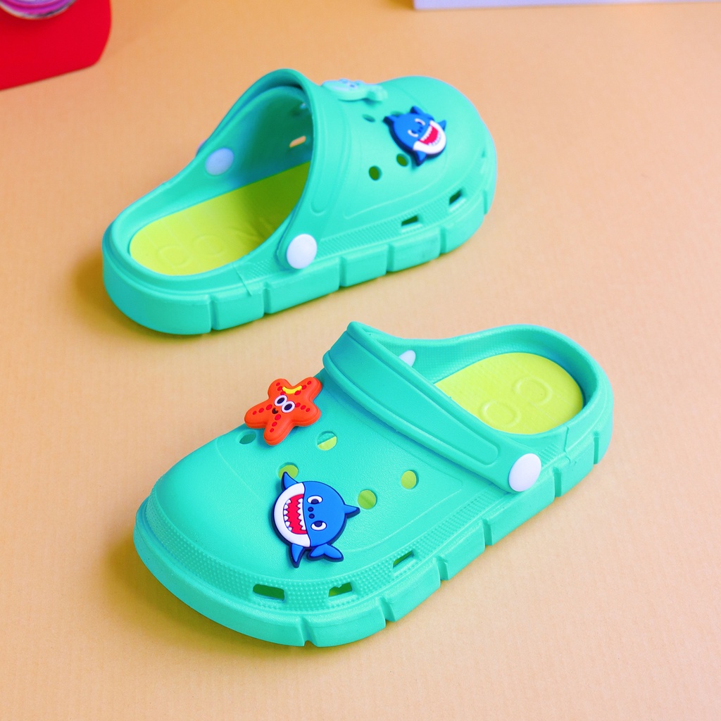 Okaybaby B259 Sendal Sandal Slop Import Karakter Anak Laki-laki Perempuan