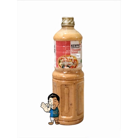 

Terlaris ✨ - Kewpie Salad Dressing Thousand Island Sauce 1Kg- Saus Salad 2.1.23