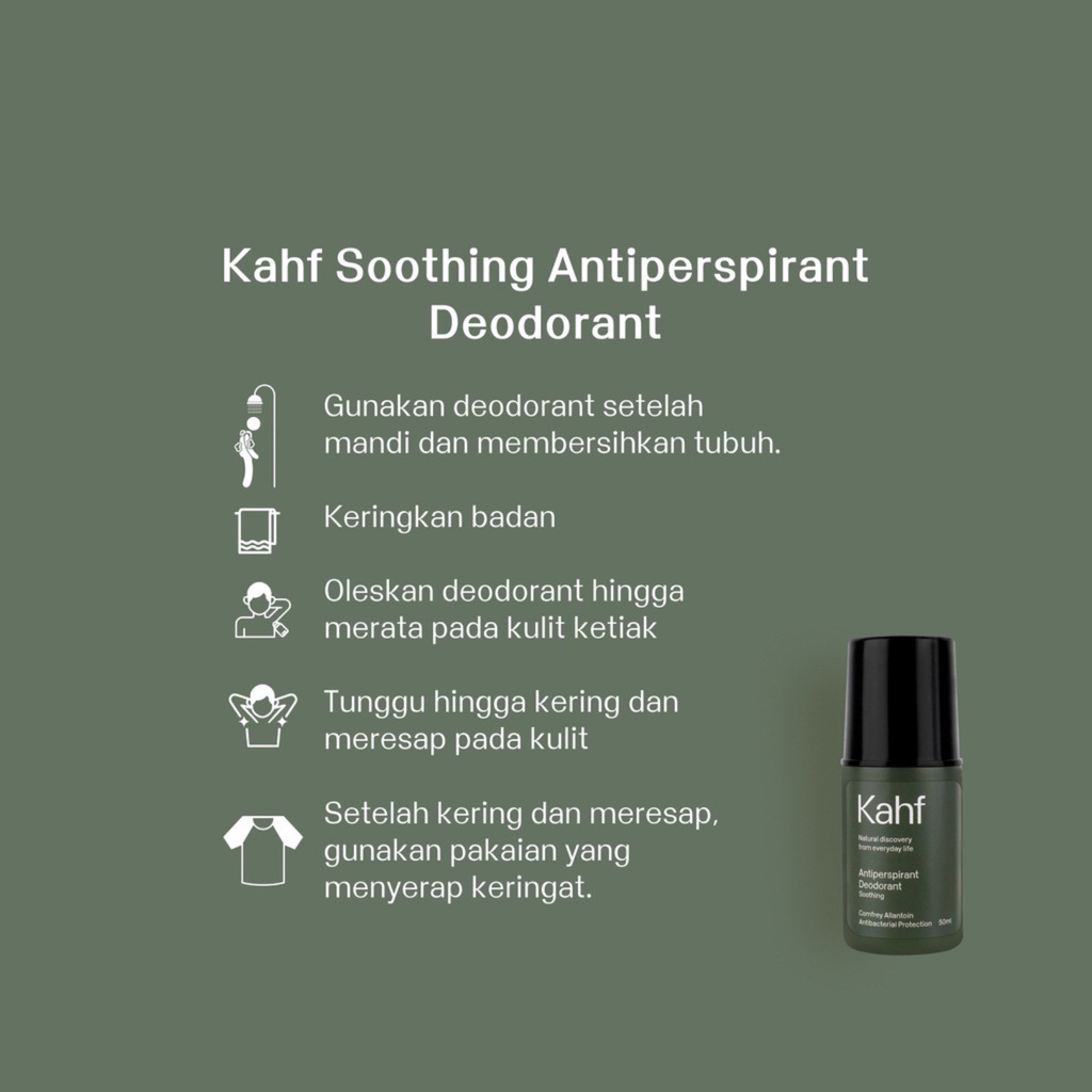 Kahf Soothing Antiperspirant Deodorant
