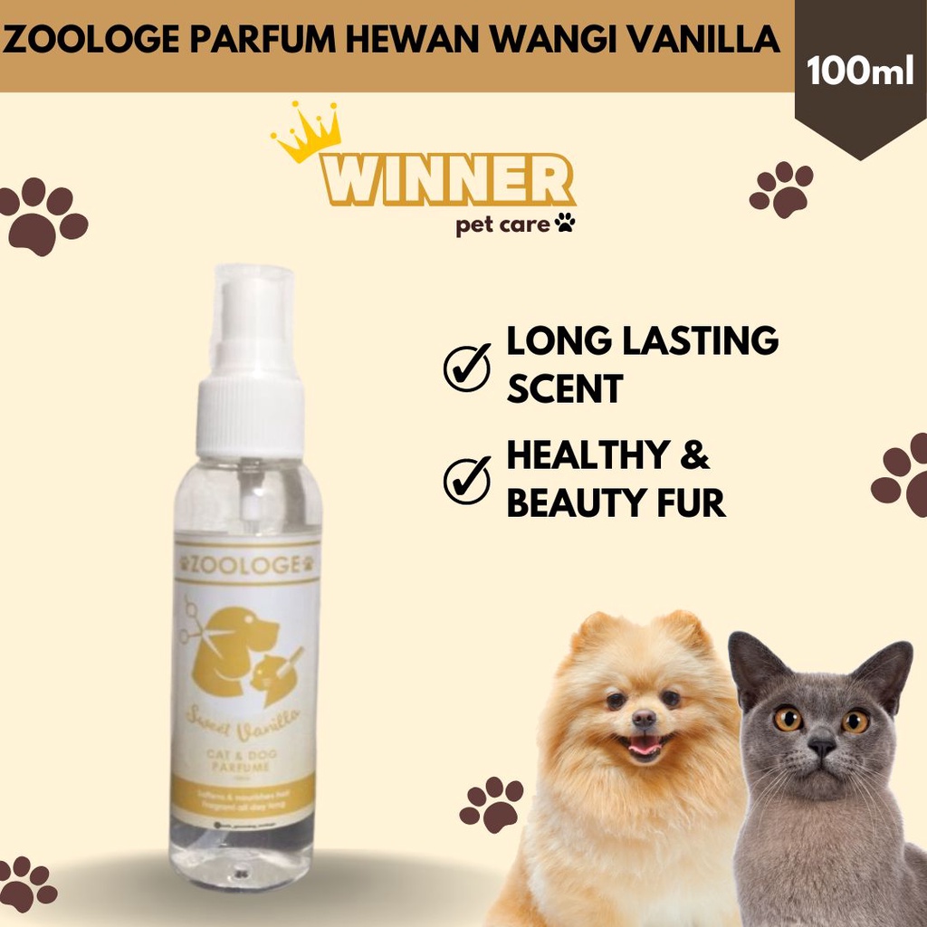 Zoologe Parfum Hewan Wangi Vanilla 100ml