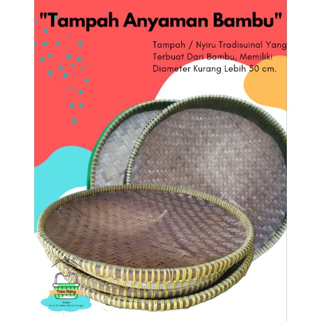 Tampah Bambu / Tampah Anyaman