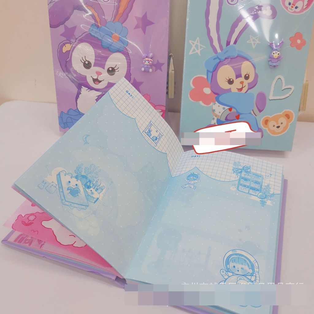 HARDCOVER DIARY LOCK SANRIO DIARY STELLALOU STELLALOU DIARY KUNCI DIARY GEMBOK CATATAN HARIAN LUCU SCRAPBOOK BUKU MEMO MEMO ALBUM BUKU ALBUM DIARY @banyak