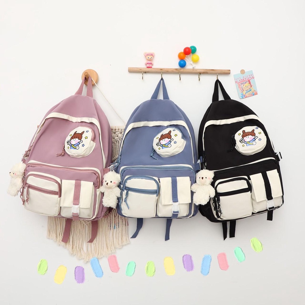 YOUBAGSHOP Tas Ransel Kartun Anak korea 2022-101/ 2022-111