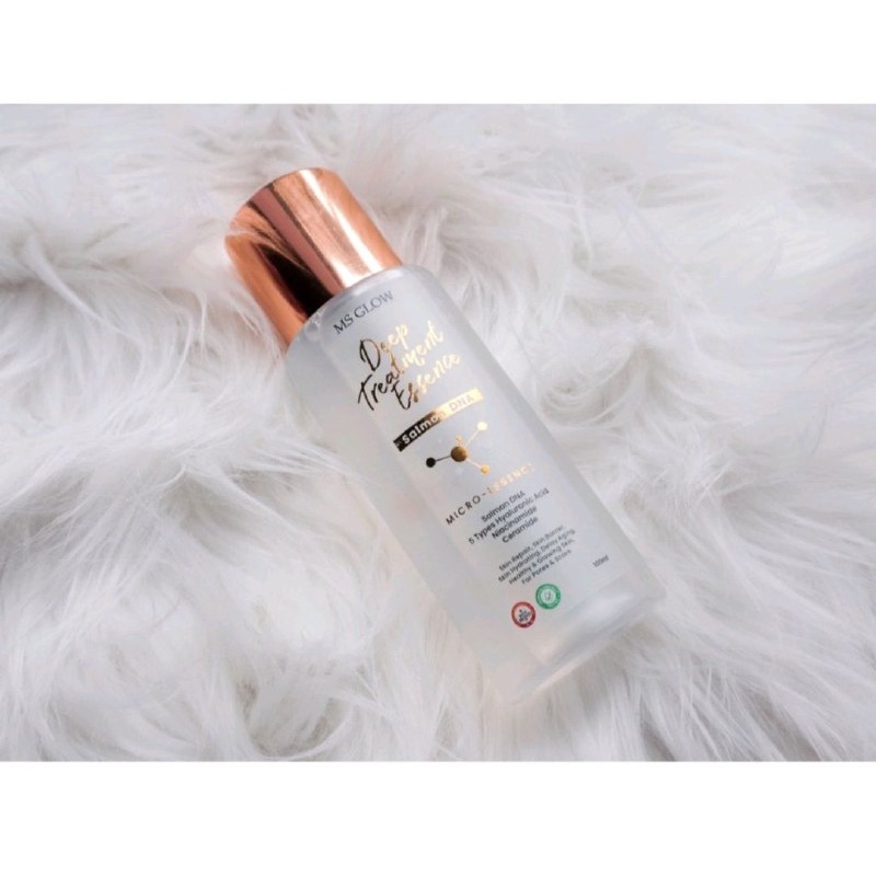 MS GLOW DEEP TREATMENT ESSENCE SALMON DNA - MS GLOW SKIN HEALER