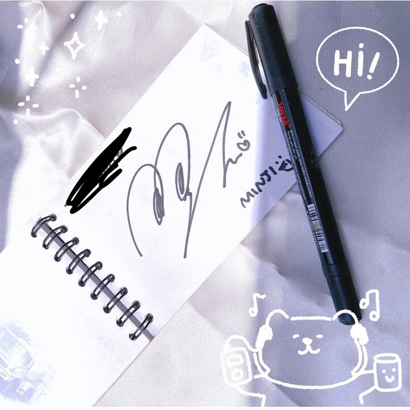 secret number minji ttd signed