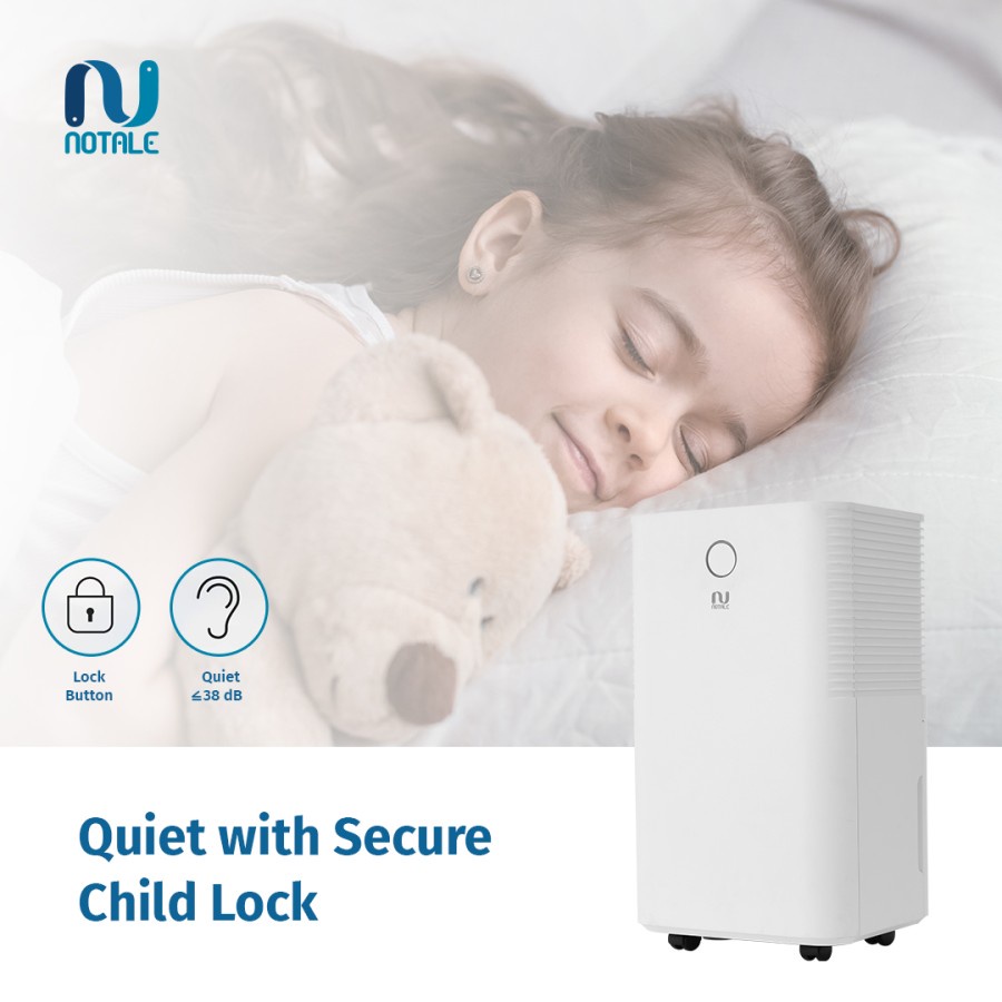 NOTALE SECO SMART DEHUMIDIFIER SERAP KELEMBAPAN WITH WIFI 12L/HARI