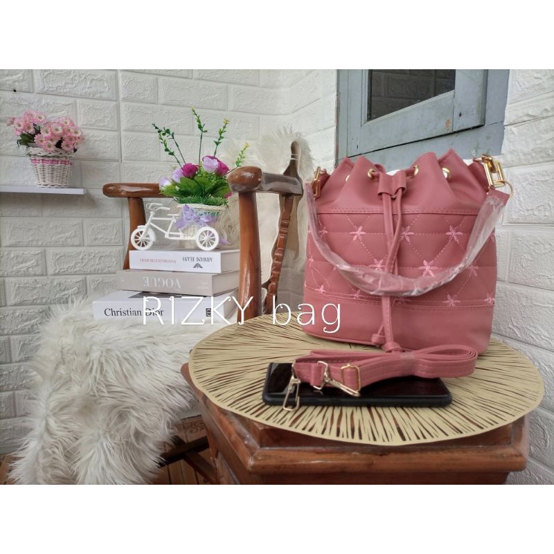 RIZKY BAG COLLECTION - Tas Selempang Wanita TOTEBAG Premium