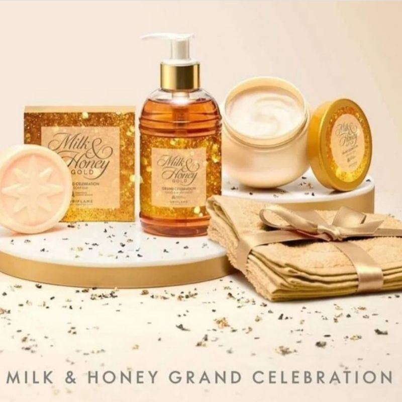 Milk &amp; Honey Gold Grand Celebration Hand &amp; Body Cream / Body Wash