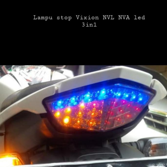 Lampu Stop Led Vixion New NVL NVA led 3in1 Senja Rem sen Vixion NVL NV