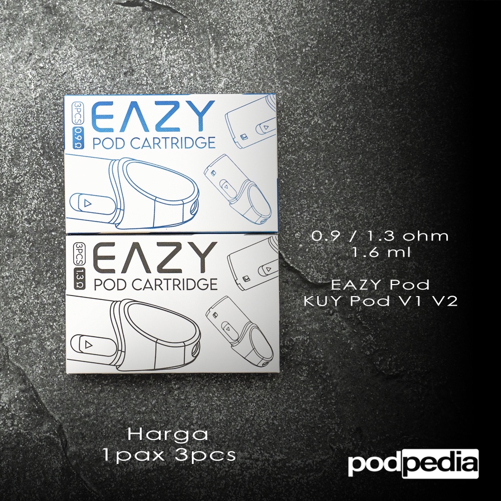 EAZY Pod 0.9 1.3 Ohm Cartridge | KUY V1 V2