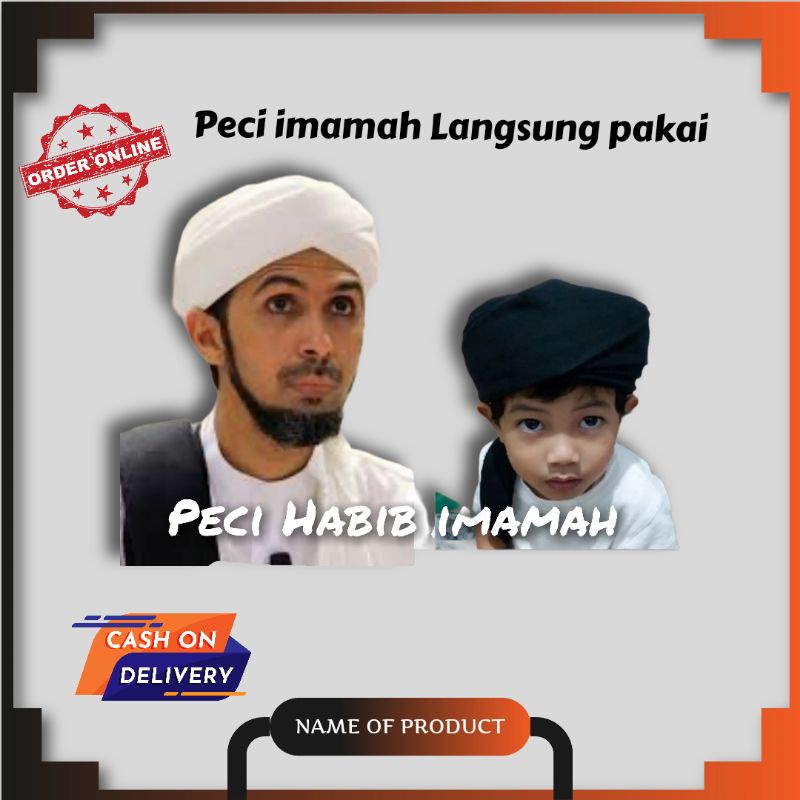 PECI IMAMAH BUNTUT 4 TINGKAT SORBAN PERMANEN  ANAK &amp; DEWASA