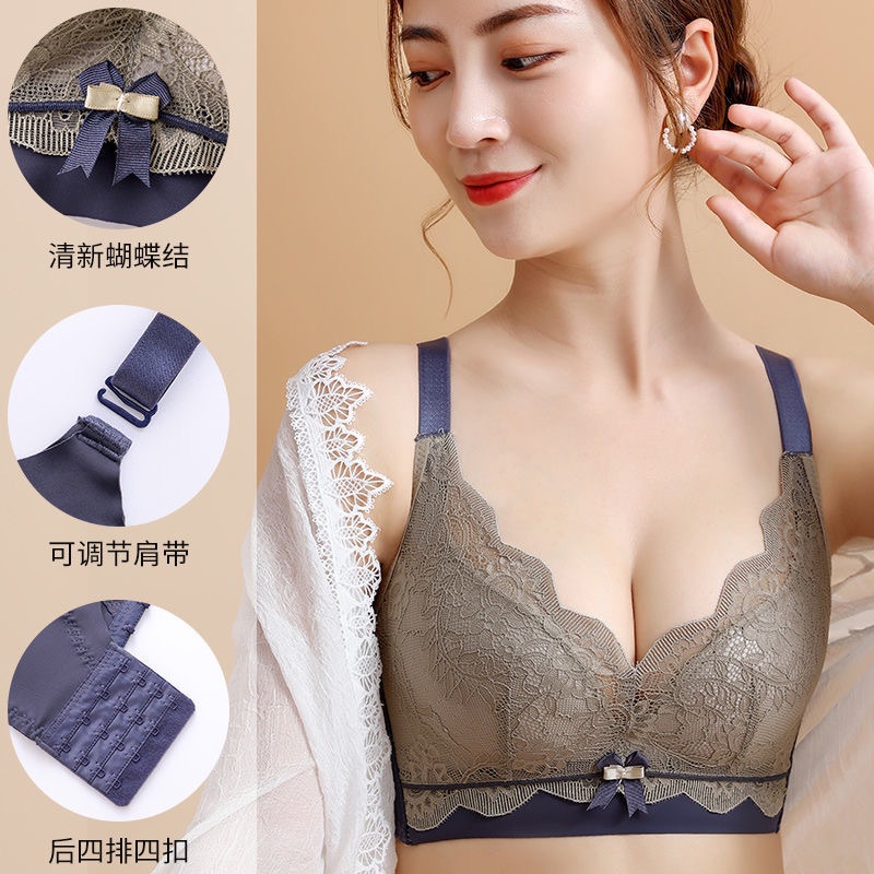 【 Bra Mall 】BM-374 Bra BH Push Up Tanpa Kawat Celana Dalam Wanita Bikini Sport Beha Korea Fashion Bralette Remaja