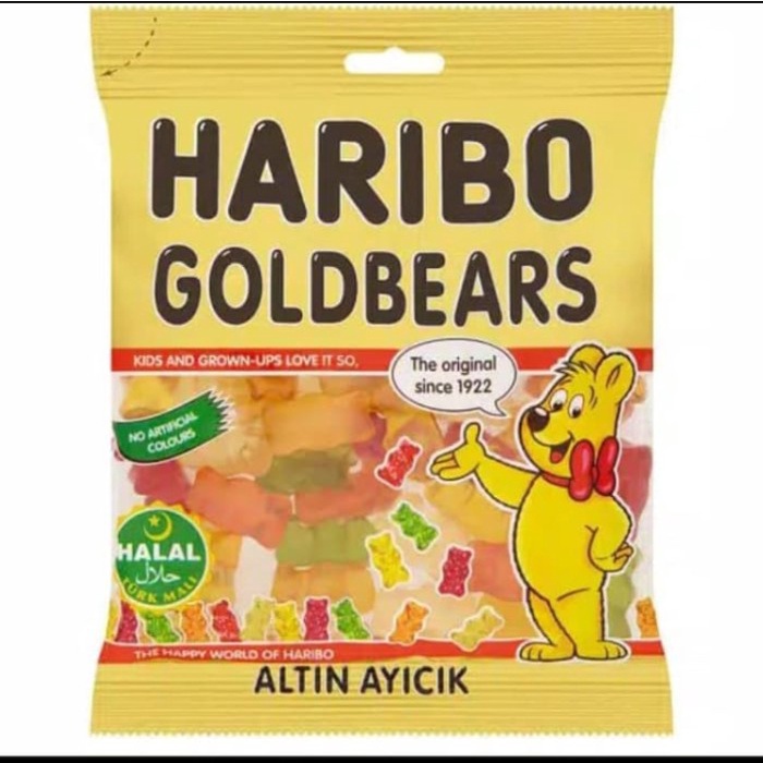 

Haribo gold bears jelly 80gr