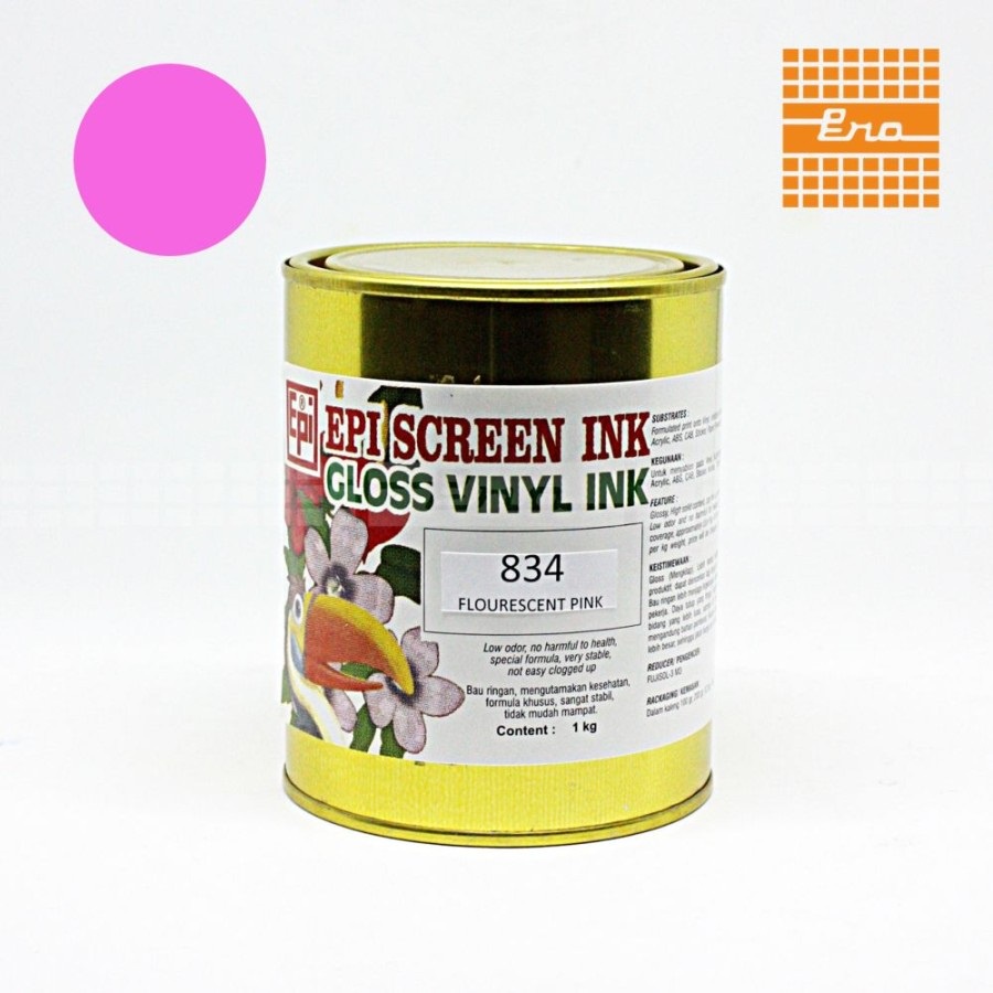

TINTA SABLON MINYAK GLOSS VINYL 834 FLOURESCENT PINK