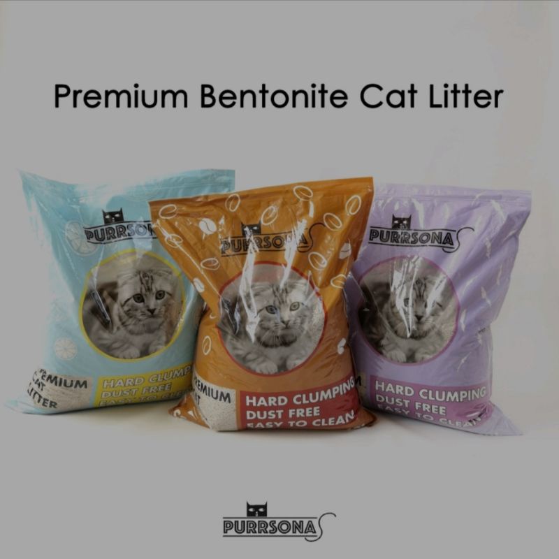 PURRSONA PREMIUM BENTONITE CAT LITTER