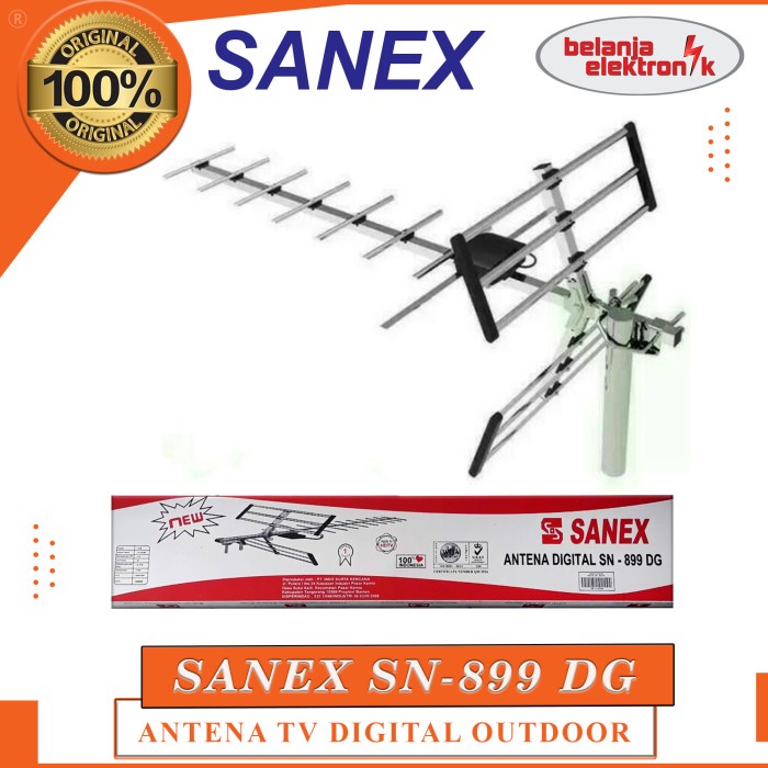Antena Antena Tv Digital Sanex Sn-899 Dg Outdoor