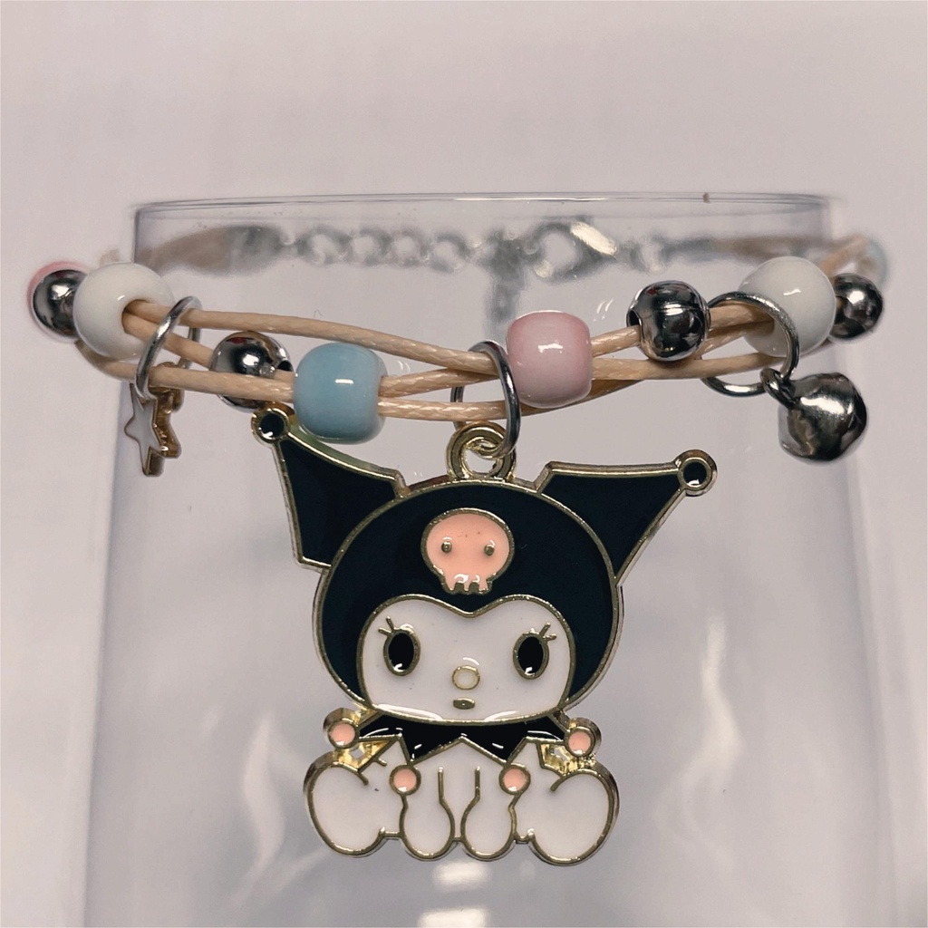 GELANG TANGAN TALI KOREA MOTIF BUNGA / GELANG TALI KOREA BESTIE / BRACELET GELANG TANGAN COUPLE BESTIE