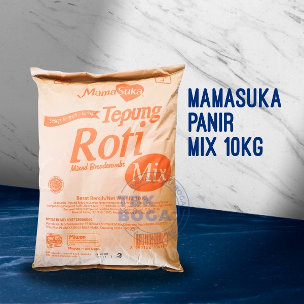 Panir Mamasuka ( Mix 10 kg, White 8 kg ) Orange Putih Kuning Tepung Panko