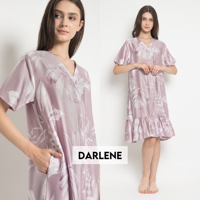 [RUFFLE DRESS ONLY] ORGANIC SILK DRESS TENCEL DASTER