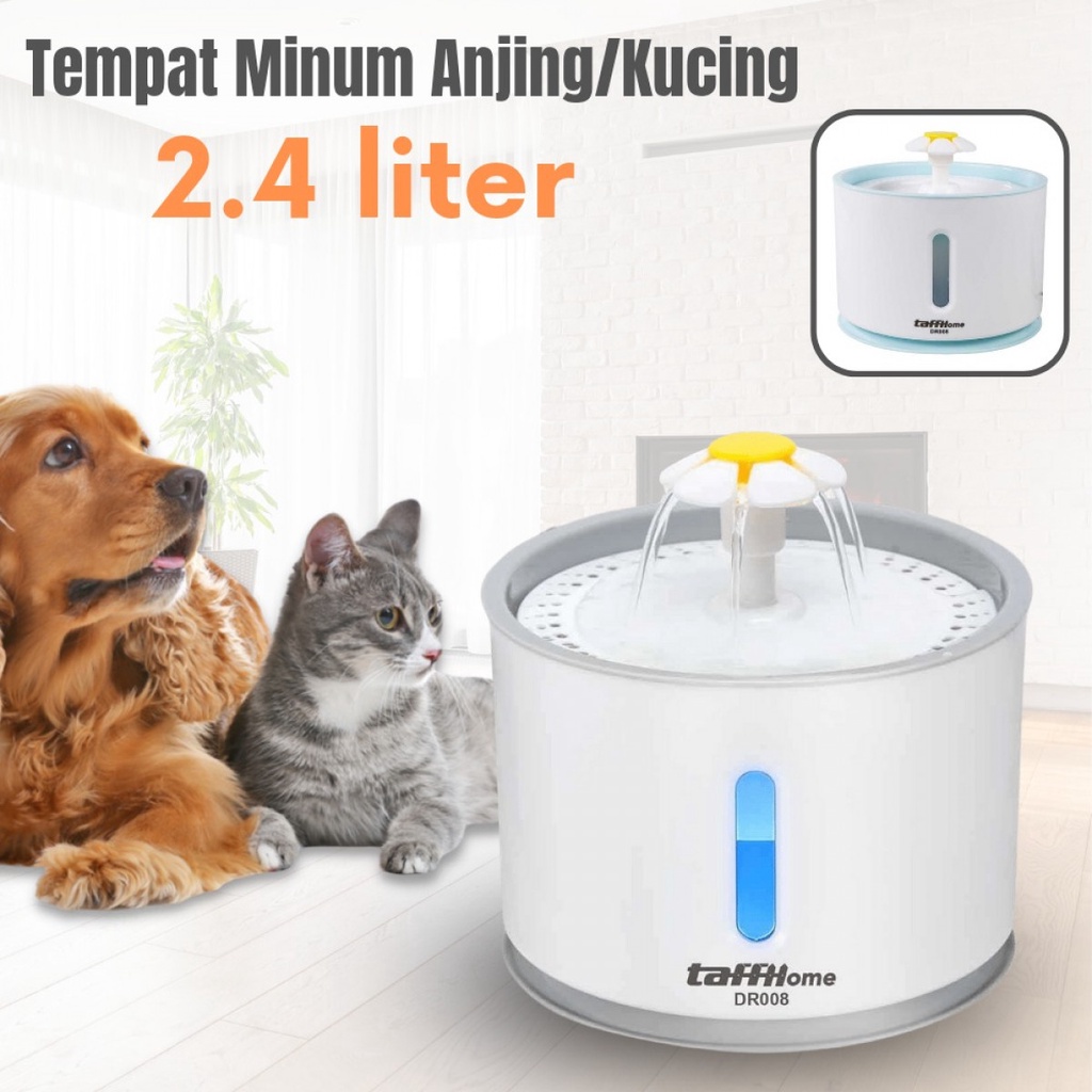 Tempat Minum Kucing Anjing Elektrik 2.4 Liter Taffhome