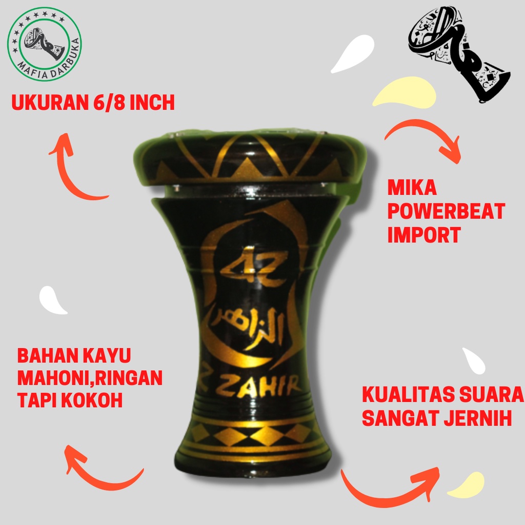 Hadroh Satuan Darbuka Hadroh Asli 8 Inch