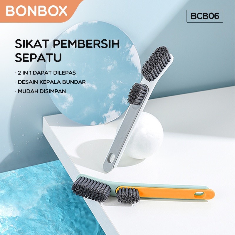 Pembersih Sepatu 2in1 Multifungsi Shoe Cleaning Brush - BONBOX BCB06