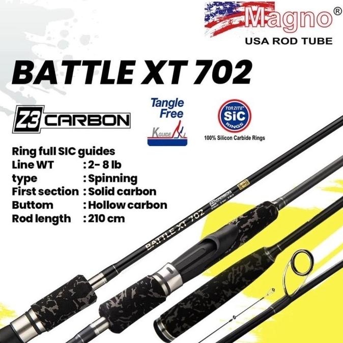 Joran Pancing Magno Battle Xt 702 Fuji