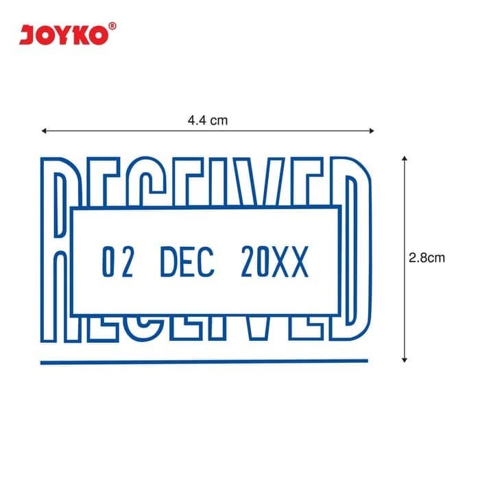Date Stamp / Stempel Tanggal Received Joyko S-69 S69