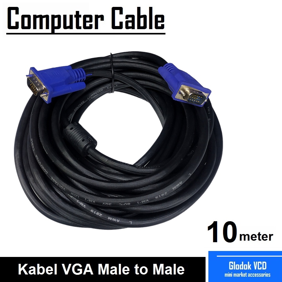 Kabel VGA Male to Male 10M