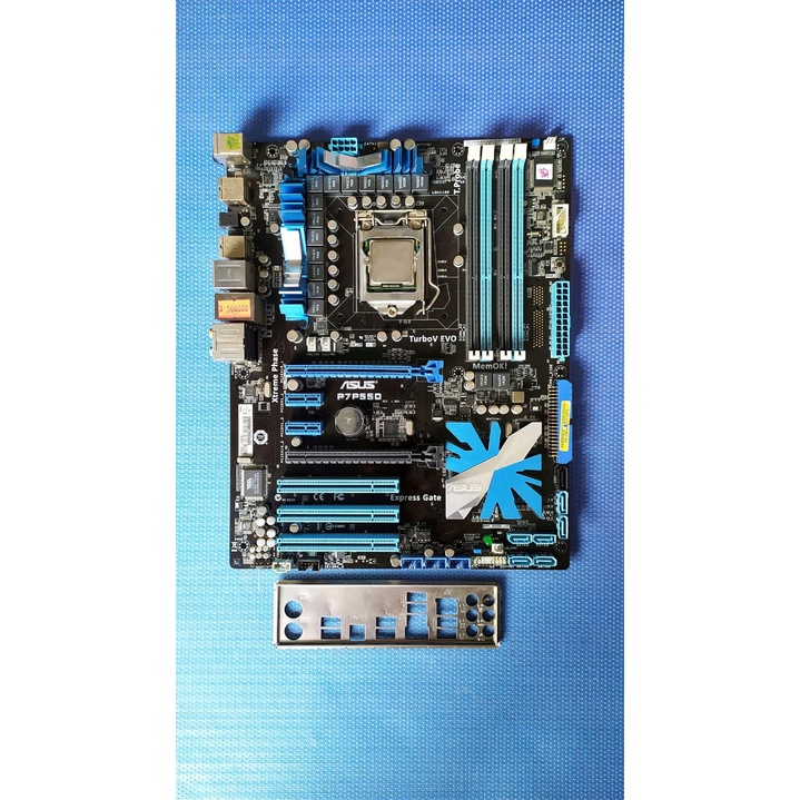 PAKETAN MOTHERBOARD P55 LGA1156 + CI5 750