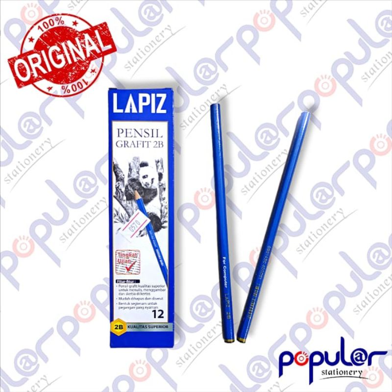

Pensil 2B Lapiz Biru