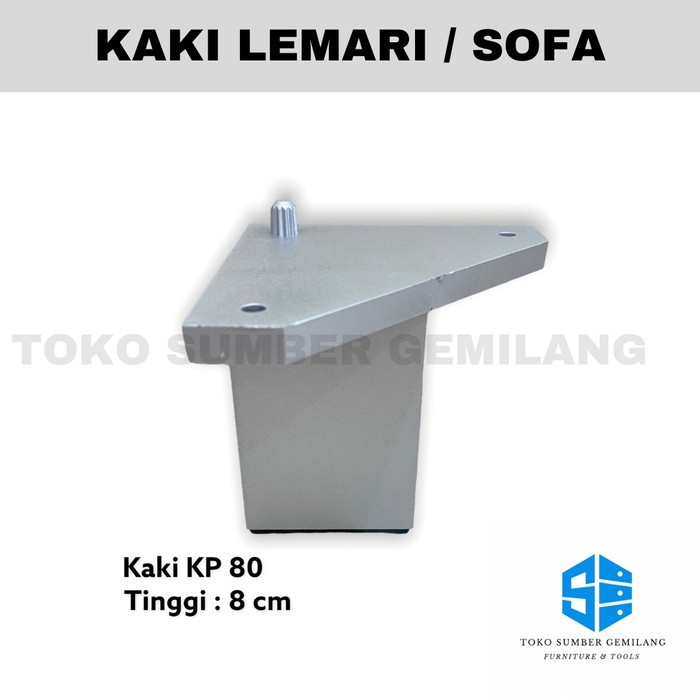 Kaki Sofa Plastik / Kaki Lemari / Kaki Sofa / KP 80