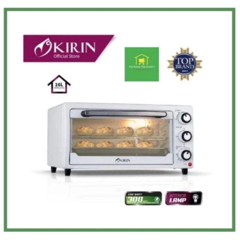Oven Listrik Kirin KBO-160LL Low Watt 16 Liter KBO160LL