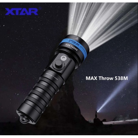 Senter Selam Diving Scuba Light Waterproof LED CREE 1600Lumen Xtar D26