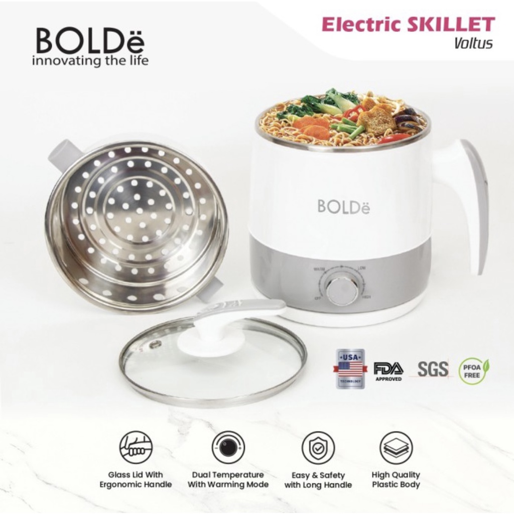 Electric Skillet Voltus - kukusan 4 in 1 elektrik