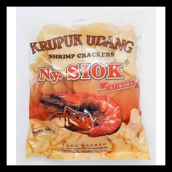 

KERUPUK UDANG NY SIOK OVAL 500GR KODE 584