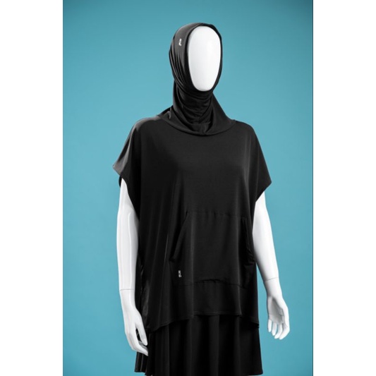 NSPIRE SPORT VEST HIJAB BLACK HEYLOCAL.ID (NO PAYLATER/CC/CREDIT)