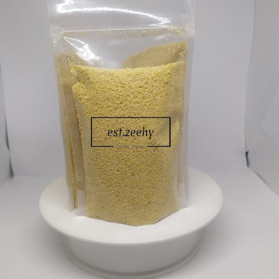 

【MEGA SALE】 BIJI KUNYIT / JEWAWUT / SEKOI / FOXTAIL MILLET (BAHAN OLAHAN) KEMASAN REPACK 250 GR