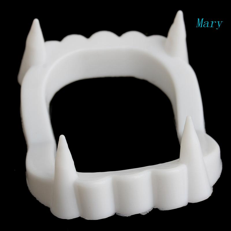 Mary for Vampire for Dracula Teeth Halloween for Monster Werewolf Zombie Taring Hallow