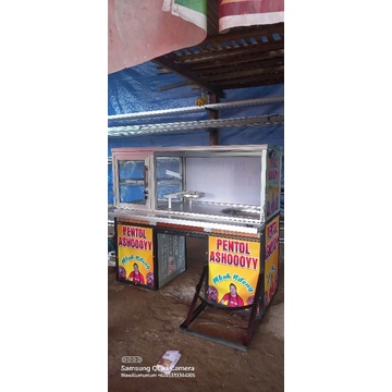 Gerobak pentol/bakso keliling