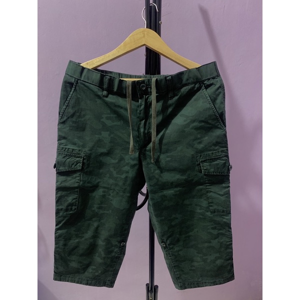 celana second 7/8 UNIQLO second branded celana pria/wanita