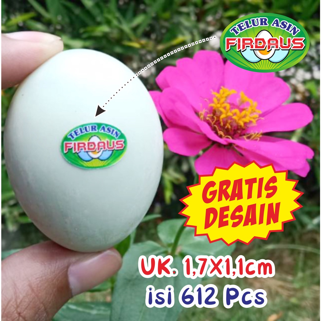 

PAKET STIKER LABEL TELUR ASIN MURAH BERKUALITAS PREMIUM