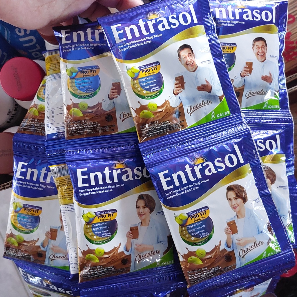 

Entrasol pro-fit 22gr Renceng isi 5 sachet