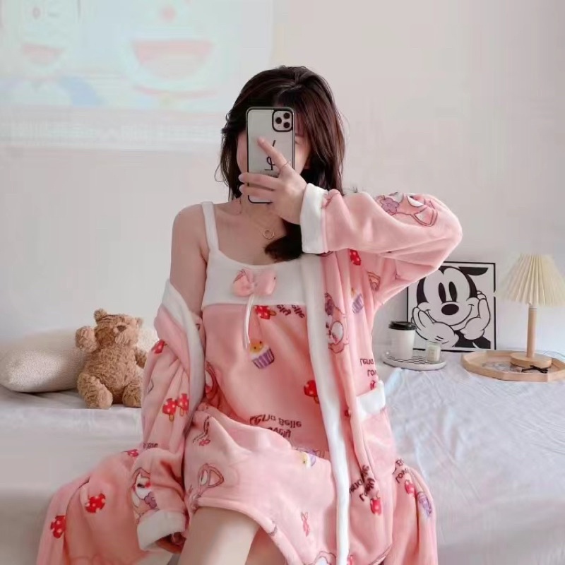 BAJU TIDUR MANDI BLRUDRU IMPORT KIMONO SET HANDUK MANDI ALL SIZE TANKTOP